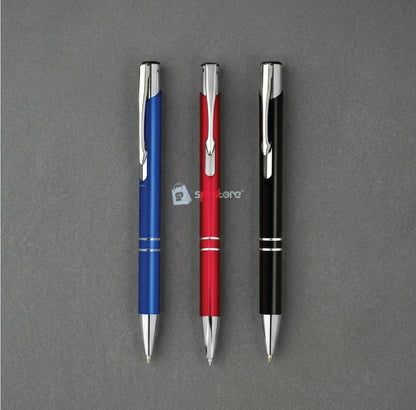 🖋️ Executive Metal Ball Pen (Black, Silver, Blue)