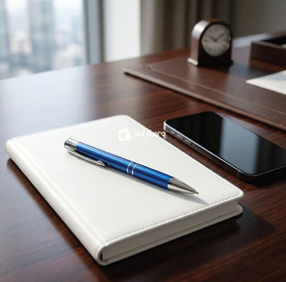 🖋️ Executive Metal Ball Pen (Black, Silver, Blue)