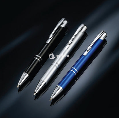 🖋️ Executive Metal Ball Pen (Black, Silver, Blue)