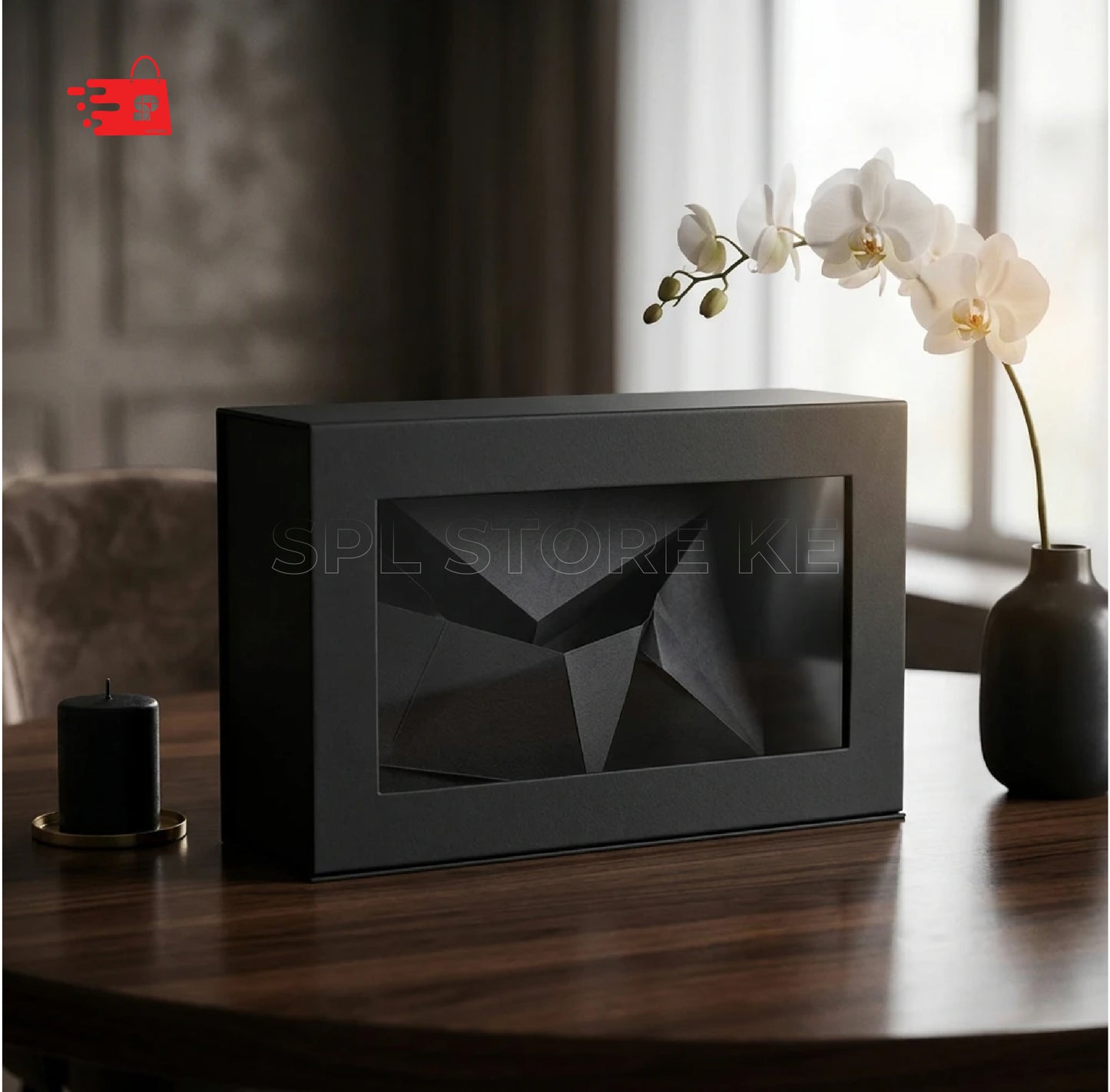 Collapsible Gift Boxes W2340 Black
