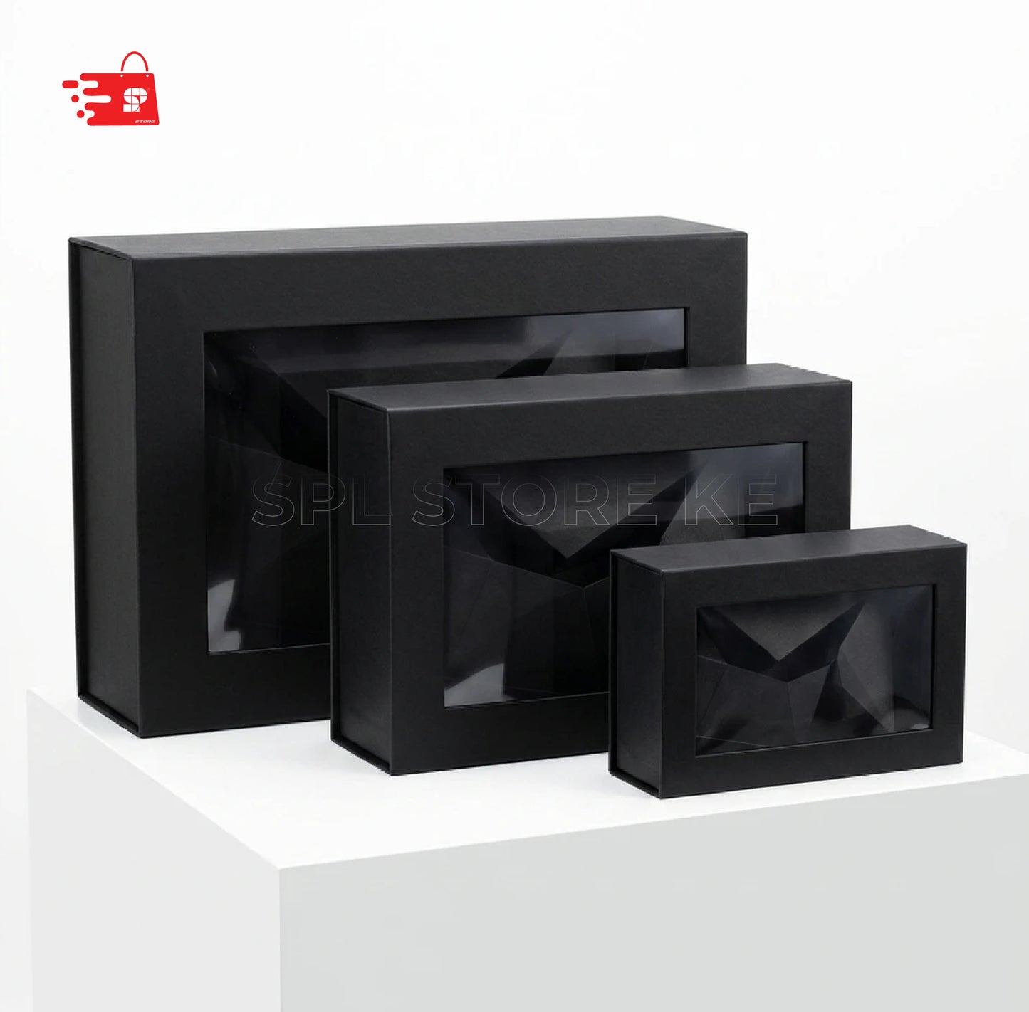 Collapsible Gift Boxes W2340 Black