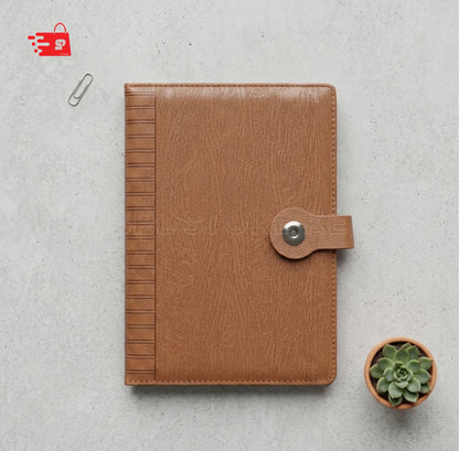 MAPLE WOOD TAN A5/B5 HARDCOVER NOTEBOOK/DIARY